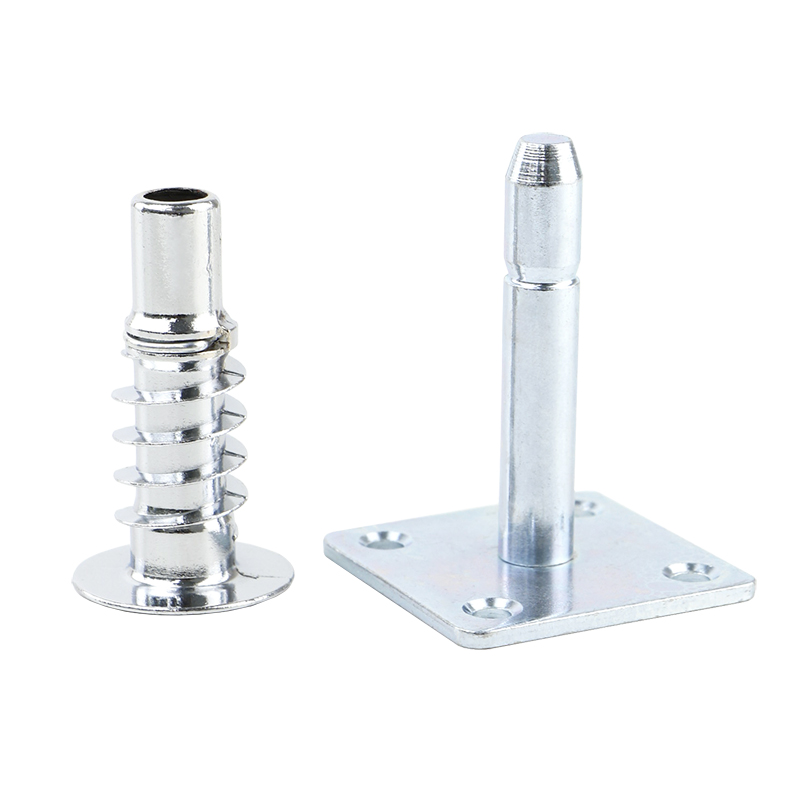 Industrial grade furniture joint undergoing dynamic load testing