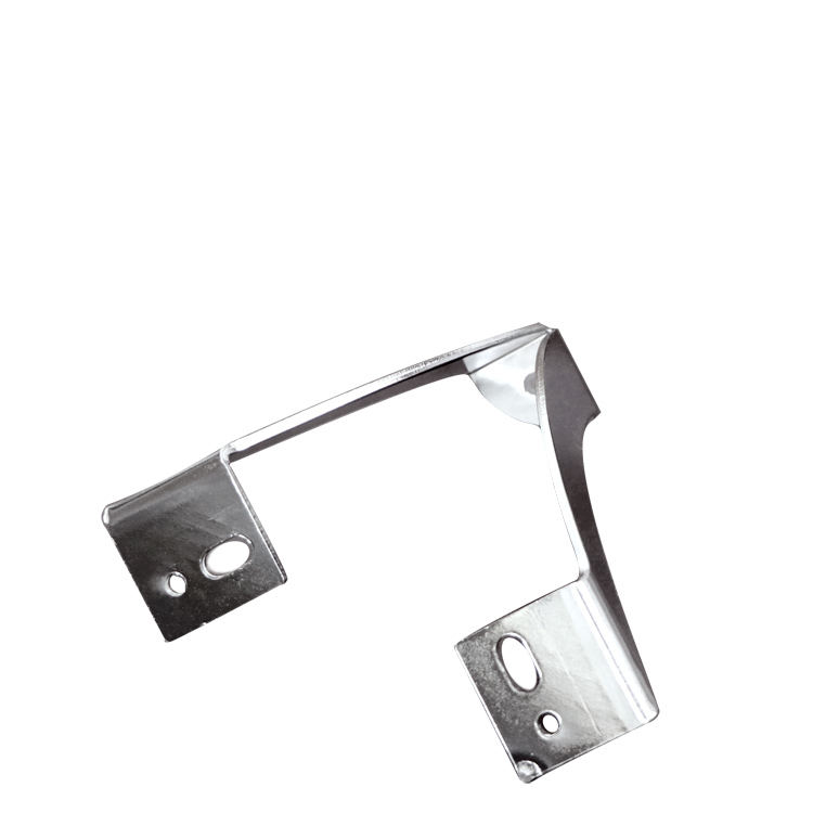 ZD-N137 Matte Black Metal V Shape Sofa Leg Front View showcasing 120mm height