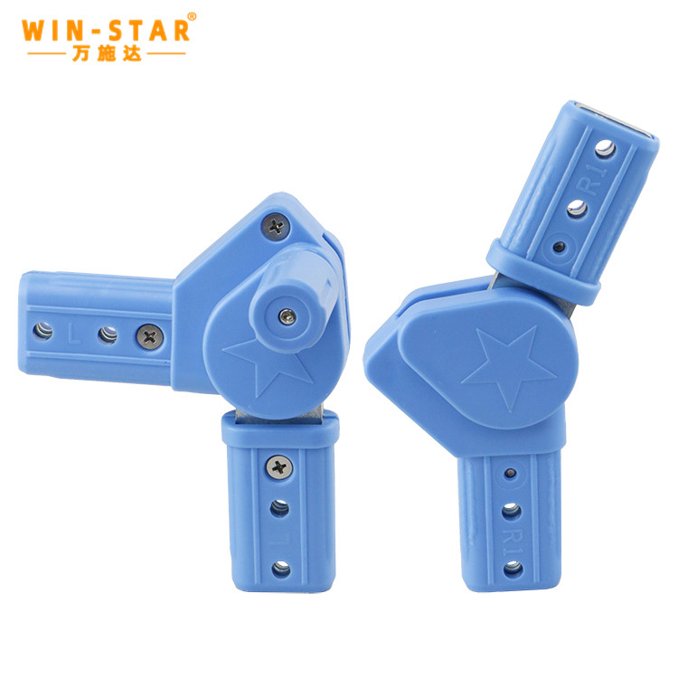 5.0mm thickened iron construction of the functional furniture hinge demonstrating structural density