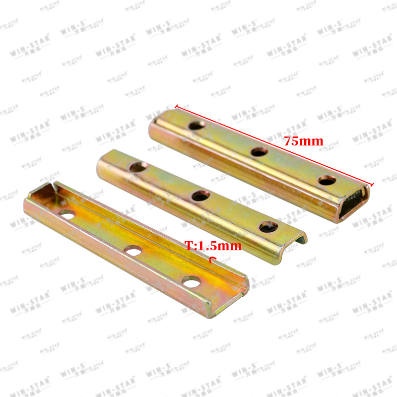 Iron Sofa Buckle Sliding Bed Combination Connector 2.0mm Thickness