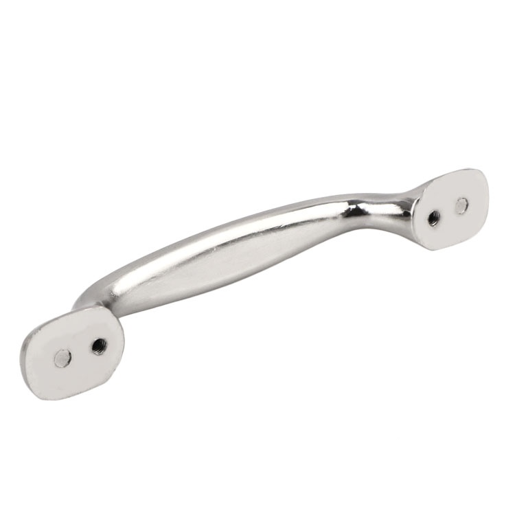 Industrial chassis cabinet handle with reinforced thickness