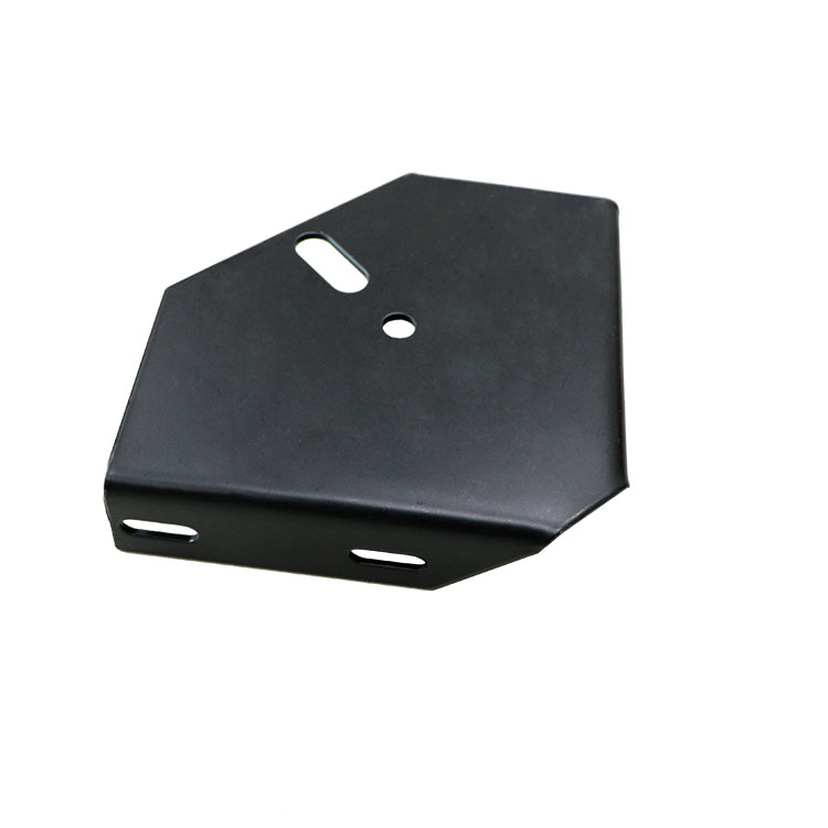 Precision stamped steel bed frame connector
