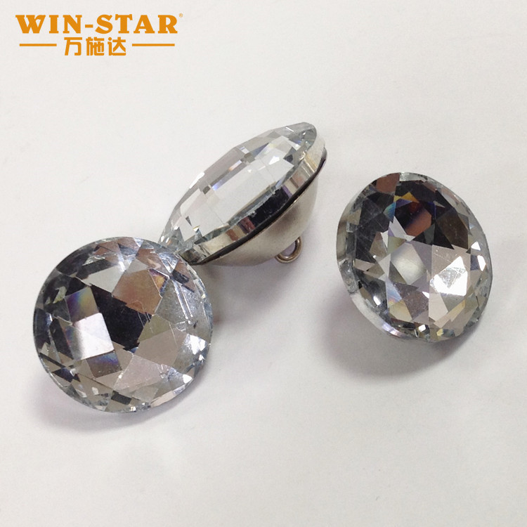 Industrial button covering machine and precision milled dies