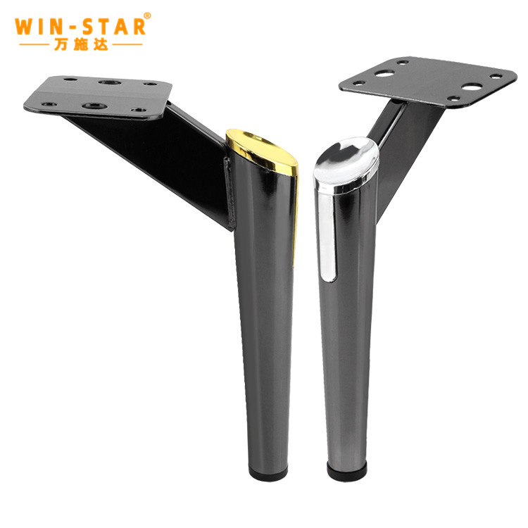Solid Iron Construction of Sofa Legs