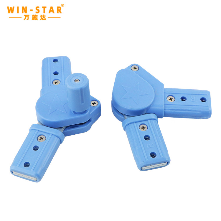 Standardized packaging of the functional furniture hinges prepared for large-scale procurement and transit