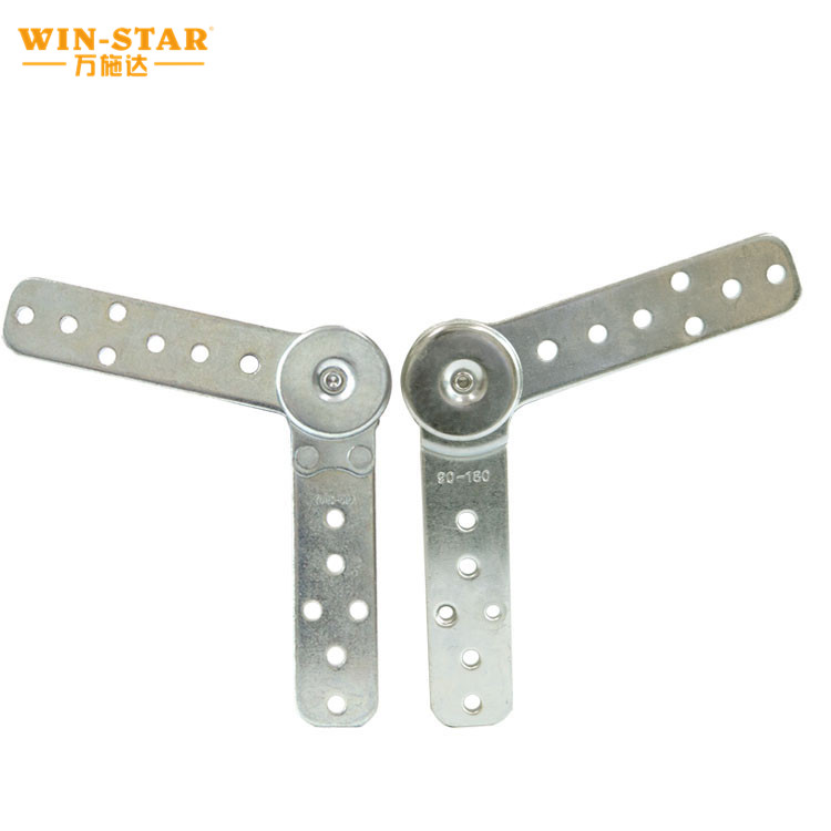 ZD-H007 WINSTAR Storage Ottoman Hinge Silver Finish