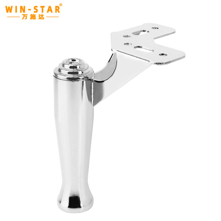 Radiant gold electroplated iron furniture foot ZD-N392