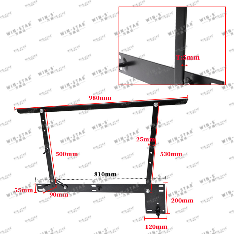 ZD-I014-B1 WINSTAR Support Electric Furniture Frame Mechanism for Sofa Bed