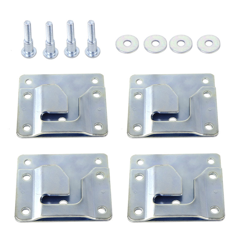 Iron Core Furniture Joint Connector with Zinc Alloy Coating