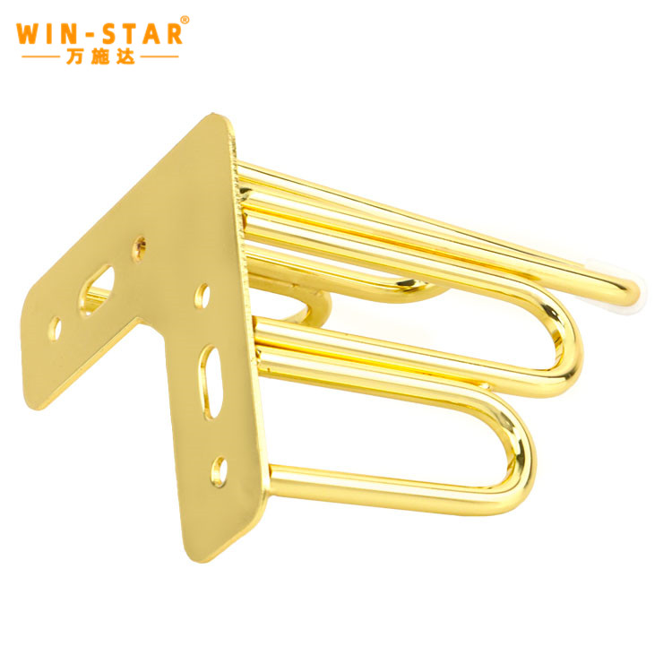 Rust Resistant Solid Metal Sofa Leg