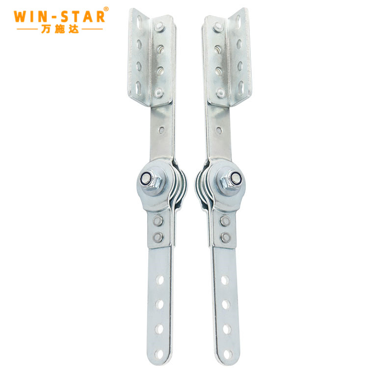 240mm length furniture headrest hinge load bearing