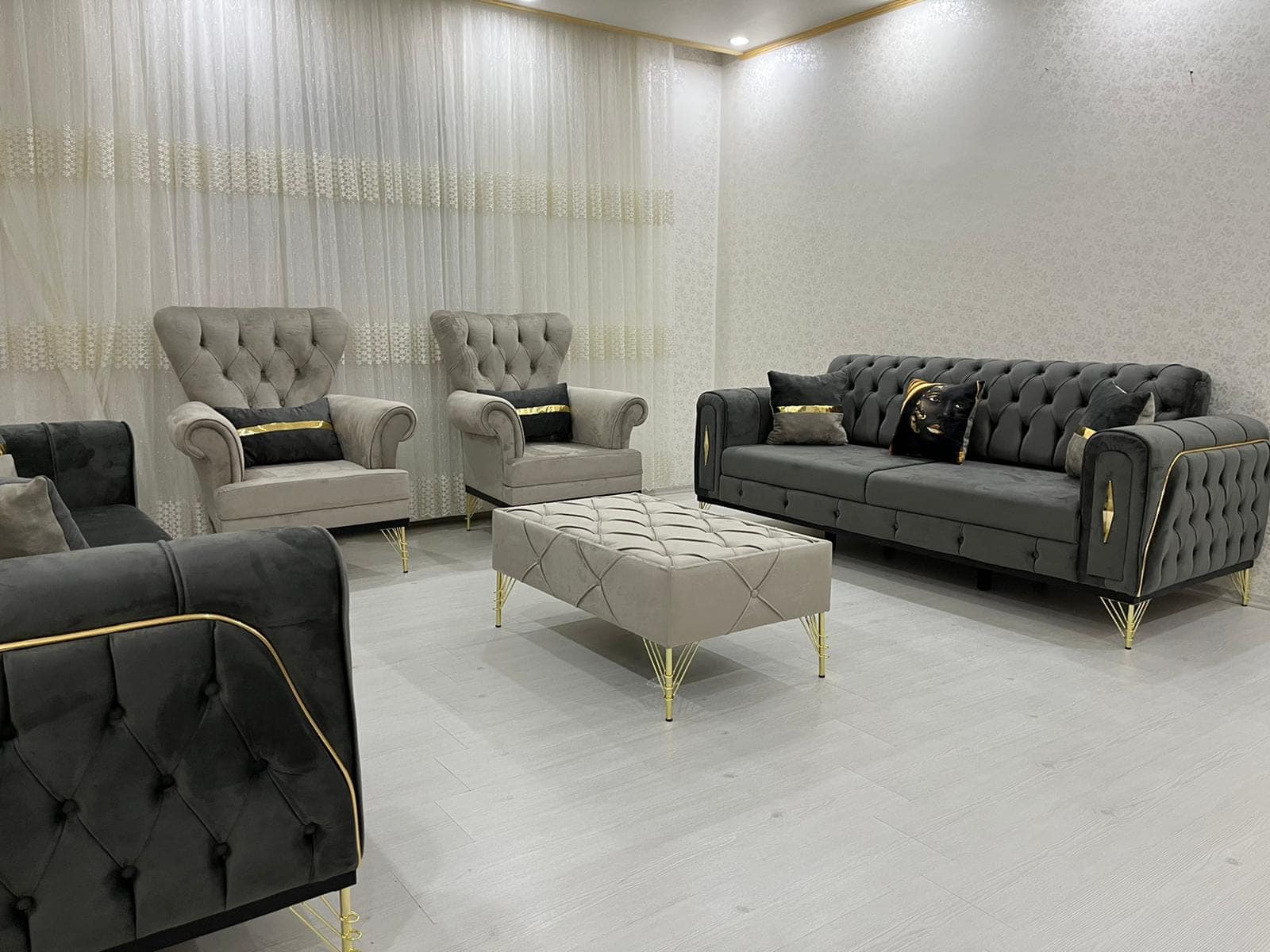 Modern Metal Sofa Support Base