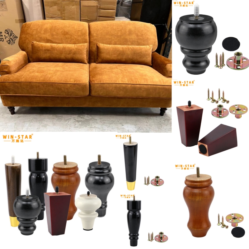 Comparison of modern metal sofa legs with traditional wooden alternatives