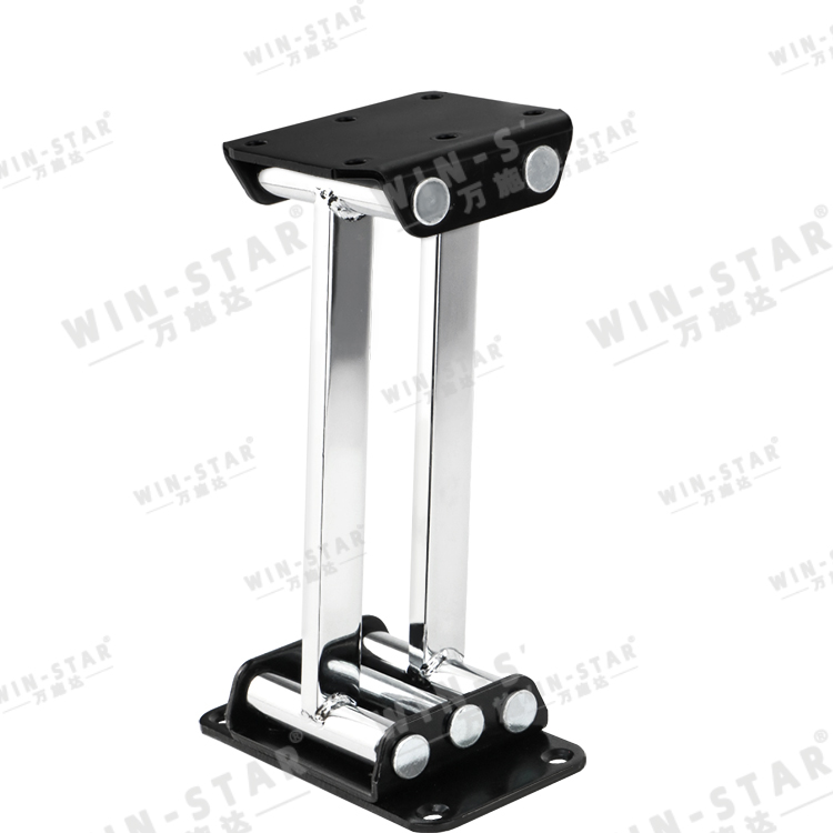 Customizable iron hardware for motorized recliner mechanisms